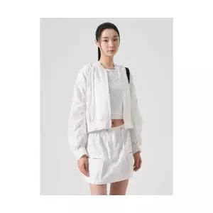 브랜드정품 에잇세컨즈 8SECONDS 시보리 배색 점퍼 화이트 (164439FY11) 358466