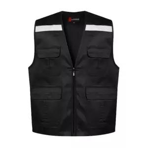 반사조끼 브이넥 작업 단체용 스태프