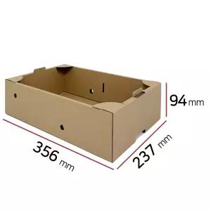 두릅 1kg 농산물종이 포장 상자 무지 박스 (1박스/80장)