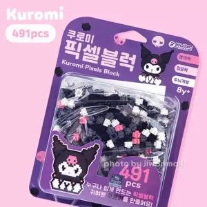 산리오 쿠로미 픽셀 네모 블럭 캐릭터 조립 피규어 나노블럭 C1-378106