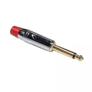 5.5mm 모노 플러그 6.3 오디오 마이크 케이블 납땜 제작용 커넥터