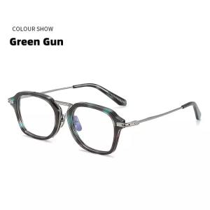 티타늄안경테 F DRACON 티타늄 안경테 DTX413 시트 빈티지 비즈스 광학 남성용