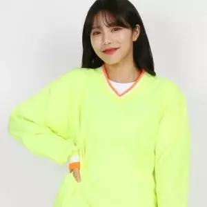 [JED] 9081 점퍼 스포츠 V넥 형광색 바람막이 골프 단체복