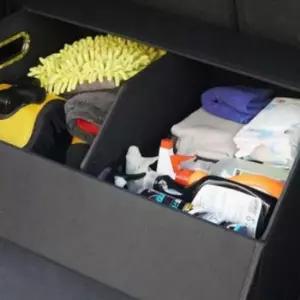 [JED] 2단 자동차 박스 수납 정리함 카니발 트렁크 다용도 차량용