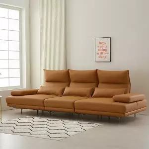 오드 4인 비건레더 스윙 소파