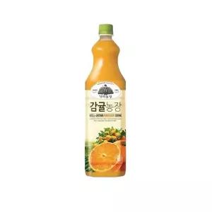 [웅진식품]웅진 가야농장 감귤농장 1.5L 12펫