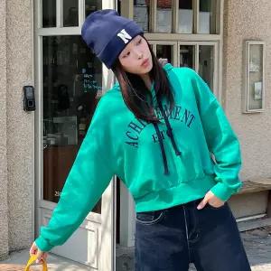 [핑크시슬리] 아치브 쭈리 세미크롭 박스 후드티