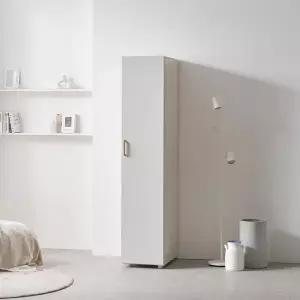 [인터데코](착불) 옷걸이와 수납을 한번에, 공간정리 행거 옷장 P0000BTV