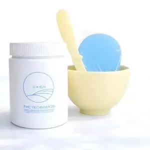 피부과 홈케어 패키지(푸딩이 모델링팩 300g + 팩도구 3종 해면/스파츌라/고