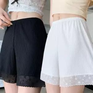 러블리한 스타 레이스 포인트 얇고 부드러운 속바지