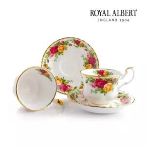 [로얄알버트](대전신세계)황실장미 커피잔 2인조 (MONT)