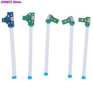 USB 충전 포트 소켓 회로 기판 12Pin JDS 011 030 040 055 PS4 컨트롤러 용 001 커넥터