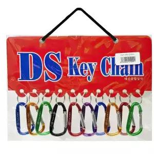 [셀러에이드]삼각 등산 가방 연결 고리 카라비너 열쇠고리 소 10개 후크