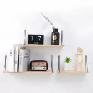 [라일리생활건강] Rly 인테리어 우드 벽선반 L 일자선반 벽걸이선반