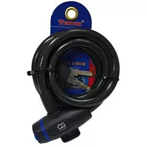 자전거 자물쇠 오토바이 유모차 잠금장치 와이어락 12x1m