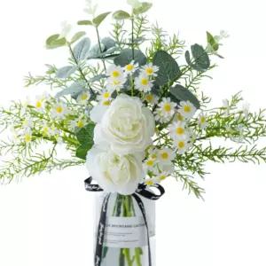 무리 꽃 거베라 꽃을 들고 플랜트 웨딩 월 꽃다발 홈 장식 파티