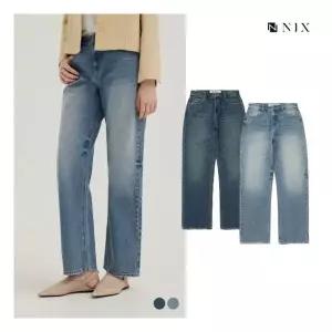 [NIX]남 BK RAW/D톤 RAW/GREY/B톤 워싱 와이드 LNSFCDW171M 3150816