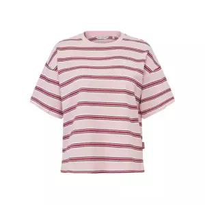 아이더 EIDER CIEL 씨엘 여성 스트라이프 반팔 티셔츠_Light Pink 391727