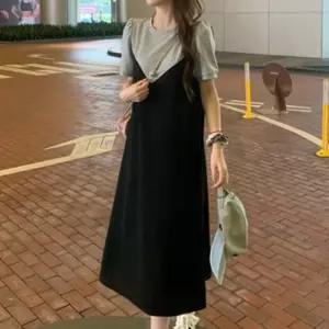 하객룩원피스 미니원피스 원피스 롱원피스 반팔 뷔스티에 롱 여성원피스