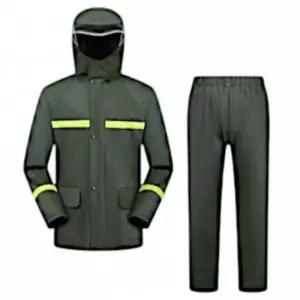 비옷 PVC 배달 우의 작업용 분리형 레인코트 라이더 안전우의 오토바이 빅사이즈우비