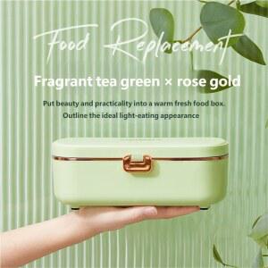 홈피쉬 스테인리스 스틸 전기 사무실 가열되는 내장 도시락 도시락 용기 보온통 없이