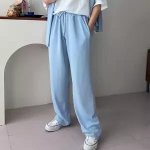 [옷자락]남자 여자 텐션 찰랑핏 와이드 통바지 트레이닝 팬츠