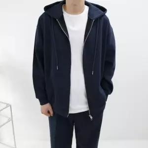 [엠클로]남자 오버핏 투웨이 지퍼 합포 후드집업 남여공용 (4color)