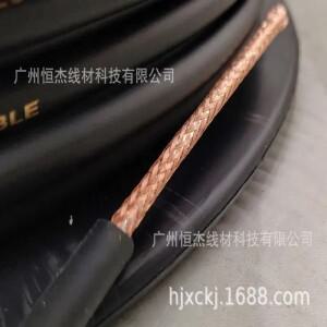 가벼운  가죽 128 우븐 메쉬 마이크 케이블  균형 혼합 콘솔 조명 신호