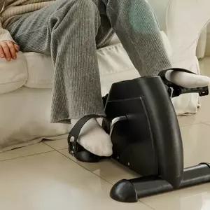 실내 자전거 휴대용 좌식 저소음 가정용 사이클 운동 기구 트레이닝 발페달 실내용 스트랩 바이크 유산소