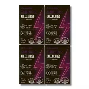 [건강나라] 프롬바이오 마그네슘 850mg x 100정 4박스