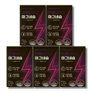 [건강나라] 프롬바이오 마그네슘 850mg x 100정 5박스