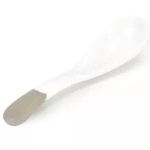 멜라민 소형 숟가락 우동 수저 시리얼 국물용 15cm 식사 도구