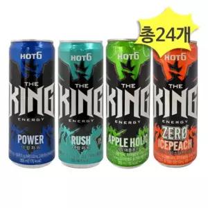 buyus 핫식스 더킹 파워 러쉬 애플 피치 제로 355ml x 각6개(총24개) 굿딜 브이숍 illo001