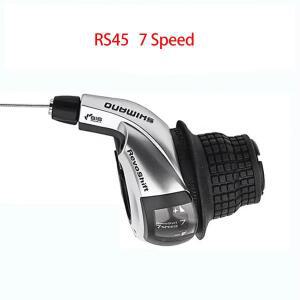 시마노 투어니 RS45 레보쉬프트 그립 자전거 트위스트 시프터 레버 3단 7단 8단 3x7단 21단 24단 포함