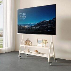 이동식 거치대 85인치 tv 호환 이동형 스탠드189cm 전자칠판 대형