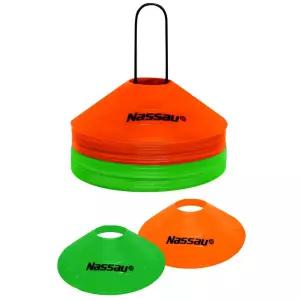 농구 드리블 방향 전환 훈련용 접시콘 40P 풋살 연습용 체육관 육상 운동