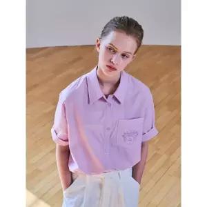 [하프클럽/코인코즈]포켓 자수 셔츠 블라우스_DW5MB726