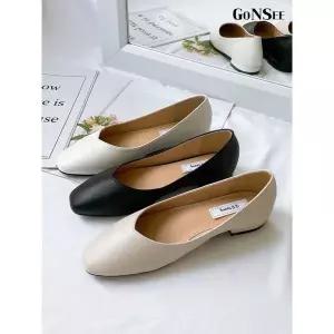 [하프클럽/고앤씨]여성 봄 로지 플랫 슈즈 정장 구두 단화 2.5cm