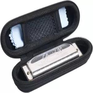 호너 스페셜 20 / 이스트 탑 또는 최다 10 홀 하모니카용 인도미트 하드 EVA 지퍼 케이스