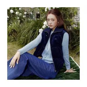 [국내매장정품] 라코스테 LACOSTE 여성 스웨터 카라 다운베스트 BF421E-55NR HDE BF421E-55NRHDE 209539