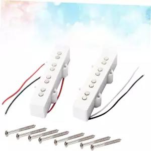 일렉트릭 기타 JB 재즈 브리지 넥 오픈 스타일 픽업을 위한 홀리바나 스트링 베이스 세트