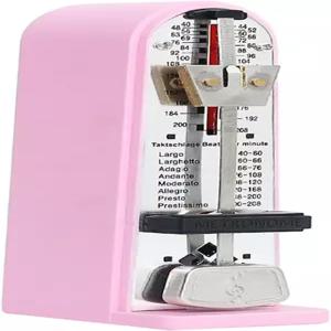 기계식 메트로놈 전문가용 실용적인 라우드 사운드 바이올린 드럼 피아노 기타 악기용 유니버설 핑크