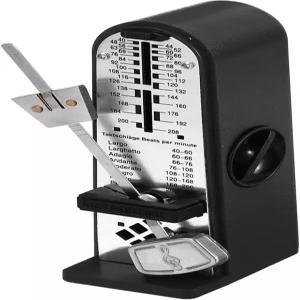 MECCANIXITY 미니 기계 메트로놈 피아노 기타 바이올린 우쿨렐레 연주자를 위한 고정밀 프로페셔널 음악