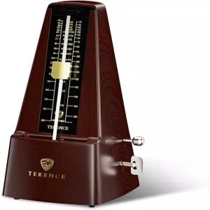 피아노 기타 바이올린 베이스 드럼 및 악기용 기계식 메트로놈 큰 소리와 높은 정밀도로 비트와 템포 추적