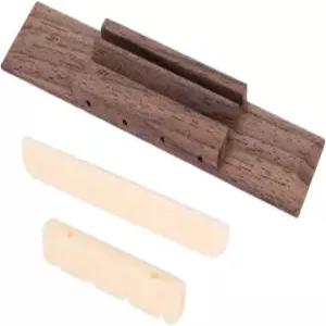 에링고고 1세트 우쿨렐레 브릿지 및 너트 소프라노 콘서트 테너 위한 액세서리 초보자 연주자를 간편한