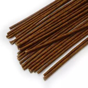 80Pc 꽃줄 길이 30cm/11.8인치 지름 3mm/0.12인치 꽃줄기 종이로 감싼 18게이지 인조 위한 화환 꽃다발