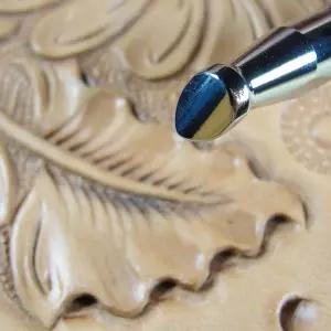 스틸 B61 대형 언더컷 베벨러 스탬프 일본 일부 가죽 스탬핑 도구