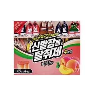 산도깨비 신발장 냄새제거 탈취제 65g 4개입 현관 신발 악취 제거 방향제 MRB11920593 마롱방