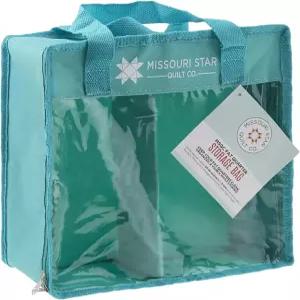 퀼팅 재봉 상자 정리함을 위한 프리컷 원단용 미주리 스타 보관 가방 지방 쿼터 참 팩 탈착식 칸막이가