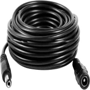 CCTV 카메라 WiFi IP 감시 NVR DVR LED 스트립 라우터 크리스마스 조명용 Vanxse Dc 12v 전원 연장 케이블